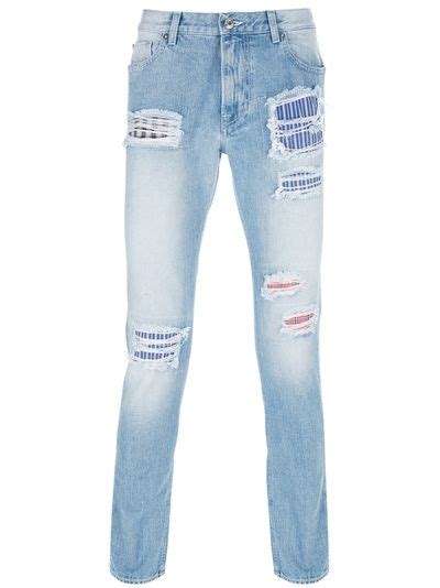 farfetch moschino jeans men.